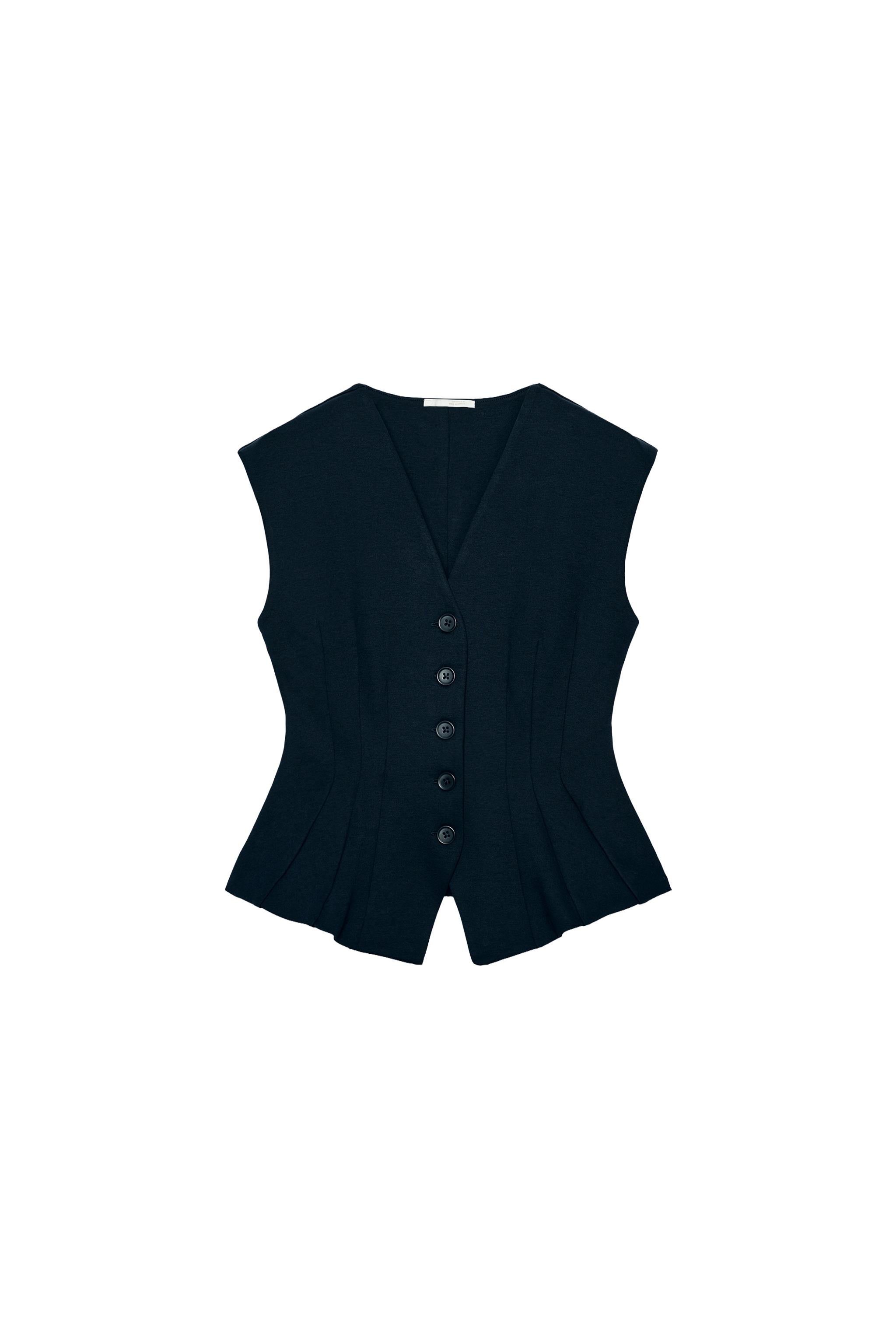 INTERLOCK BUTTON VEST